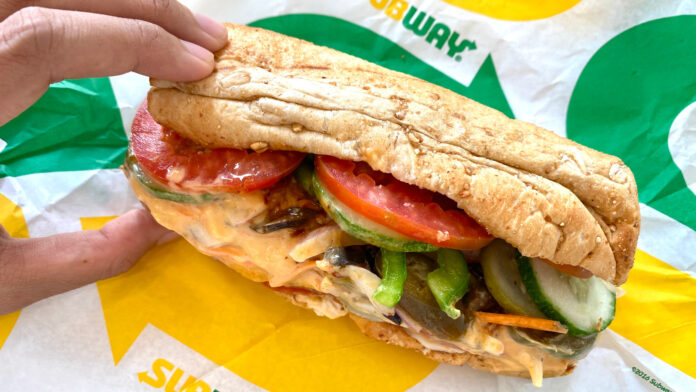 Most Popular items Ordered at Subway