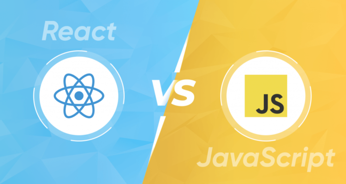 React JS vs. JavaScript-min