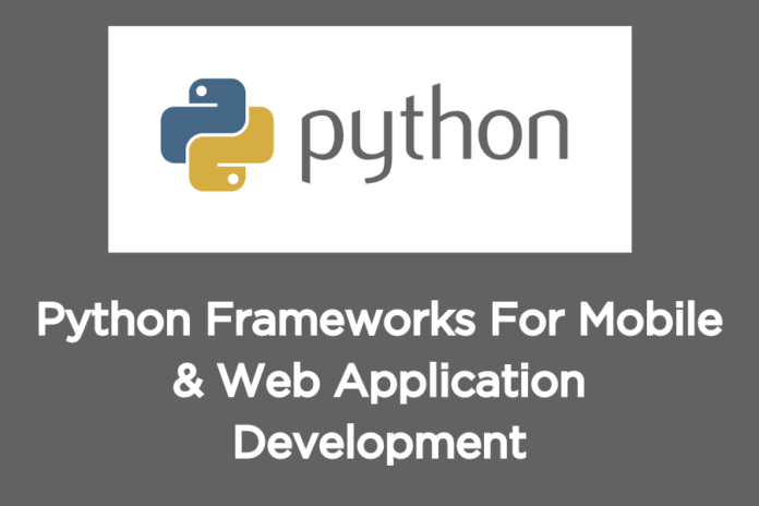 Python Frameworks For Mobile & Web Application Development